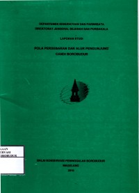 Image of Pola Persebaran dan Alur Pengunjung Candi Borobudur