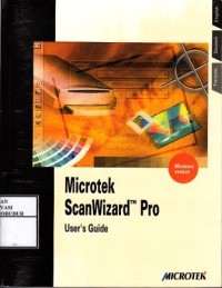 Image of Microtek ScanWizard Pro User's Guide for Windows