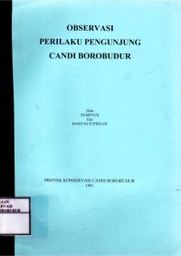 Image of Observasi Perilaku Pengunjung Candi Borobudur