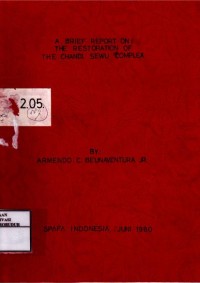 Image of A Brief Report On The Restoration of The Chandi Sewu Complex