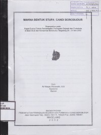 Image of Makna Bentuk Stupa Candi Borobudur