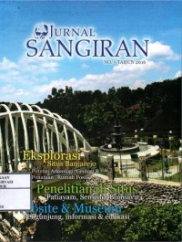 Image of Jurnal Sangiran No.5 Tahun 2016 : Proses sedimentasi arah arus purba dan lingkungan pengendapan formasi kabuh bagian paling bawah di daerah jagan desa bukuran kecamatan kalijambe kabupaten sragen provinsi Jawa Tengah, Inventarisasi flora di lokasi PCTS pucung-sangiran dan manfaat ekologi dan ekonominya, Peran museum dalam ekosistem pendidikan dari sangiran untuk masyarakat, Pendidikan museum melalui story telling sebagai media penyampaian pesan pada anak, Ekowisata berbasis komunitas sebagai strategi pelestarian kawasan cagar budaya situs sangiran studi kasus masyarakat sangiran, Banjarejo situs plestosen baru di jawa, Interpretasi awal geologi daerah banjarejo dan sekitarnya geomorfologi stratigrafi dan sejarah geologi, Posisi stratigrafi temuan ekskavasi situs banjarejo grobogan, Rekonstruksi lingkungan plestosen situs semedo, Trauma fraktur pada fosil costaestegodon hasil penyelamatan di situs patiayam, Penyelamatan temuan fosil sinomastodon bumiajuensis di situs bumiayu kabupaten brebes, Upaya penyebaran informasi kebudayaan melalui website yang dilakukan BPSMP sangiran kajian materi yang populer di website, Penataan koleksi untuk meningkatkan pemahaman informasi di rumah fosil banjarejo