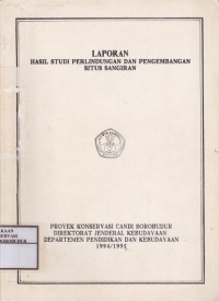 Image of Laporan Hasil Studi Perlindungan dan Pengembangan Situs Sangiran
