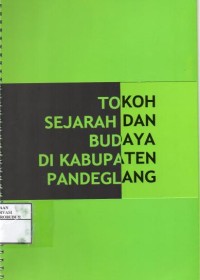 Image of Tokoh sejarah dan budaya di kabupaten pandeglang