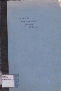 Image of Diskripsi Gandawyuha Dinding Seri II